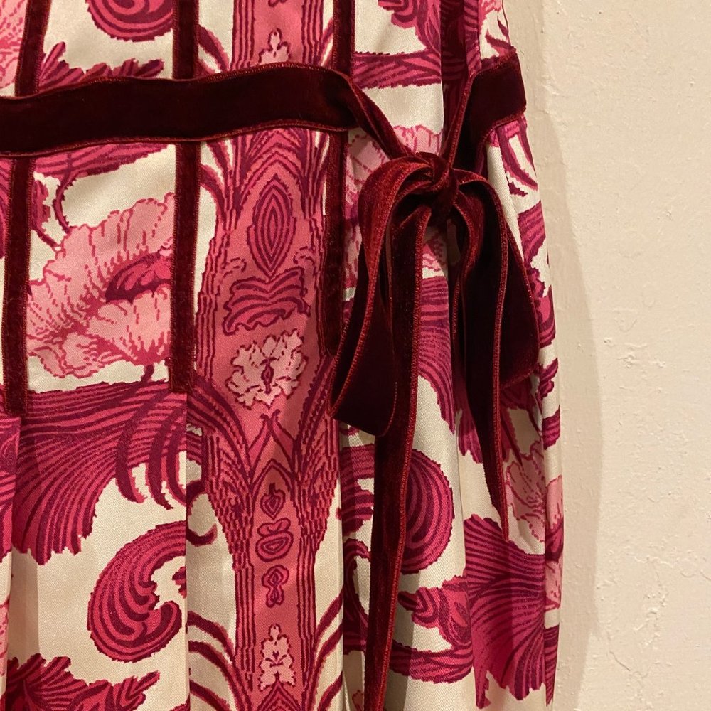 Tracy Reese Floral Silk Mini Dress - Size 4 - Picture 3 of 9